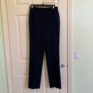 Massimo Dutti Navy straight leg pantsuit